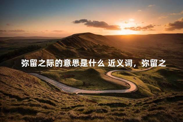 弥留之际的意思是什么 近义词，弥留之际的意思是什么？肖邦为什么请姐姐